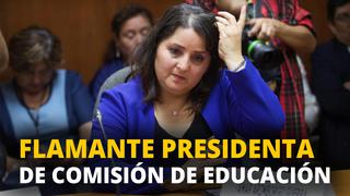 Congresista Tamar Arimborgo presidirá Comisión de Educación del Congreso