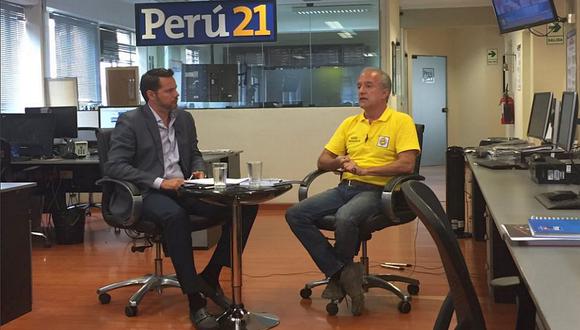 Nano Guerra García respondió a nuestras preguntas en Diálogos21. (@Peru21pe)