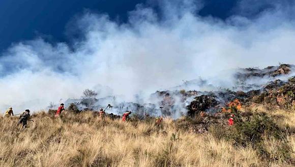 El menor intervenido es acusado de un incendio forestal que dejó en cenizas cuatro hectáreas de terreno en la provincia de Anta. Foto: GEC)
