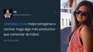 Violencia en el fútbol: Una periodista deportiva es insultada por hacer su trabajo
