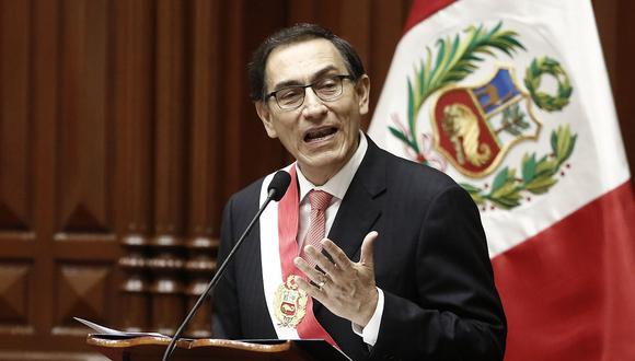 El presidente de la República, Martín Vizcarra, participará por primera vez en las actividades del 28 de julio desde que asumió el cargo. (USI)