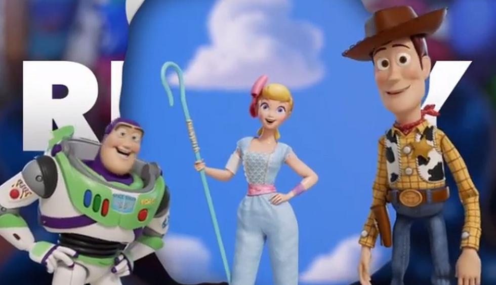 Nuevo póster de "Toy Story 4" muestra a Woody, Buzz Lightyear y Bo Peep reunidos.&nbsp;(Foto: Pixar)