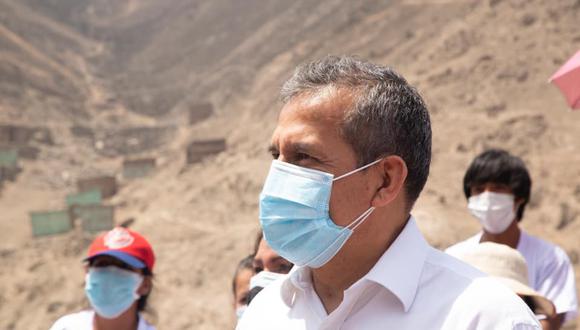 Ollanta Humala cuestionó la candidatura de Yonhy Lescano debido a la línea política de Acción Popular. (Foto: Twitter Ollanta Humala)