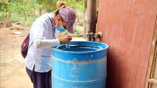 Lambayeque: Detectan criaderos del zancudo transmisor del dengue en viviendas de Ciudad Eten