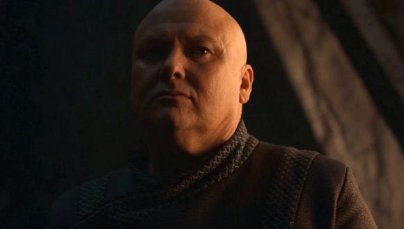 Varys es condenado a morir quemado por traicionar a Daenerys Targaryen y esparcir la noticia sobre Jon Snow. (Foto: HBO)