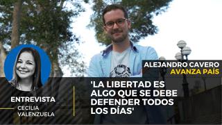 Alejandro Cavero candidato al Congreso por Avanza País