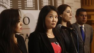 Keiko Fujimori solicitó reprogramación de su cita en Fiscalía