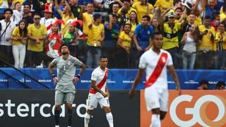 Perú perdió 5-0 ante Brasil y espera otros resultados para seguir en la Copa América