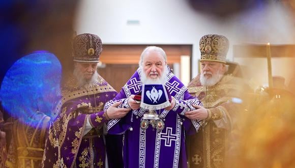 Patriarca Kirill, máximo líder de la Iglesia Ortodoxa Rusa. (Reuters)