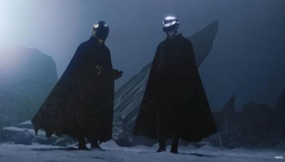 Daft Punk, el dúo francés de música electrónica, viene colaboró con The Weeknd en su último álbum 'Starboy'. (YouTube)