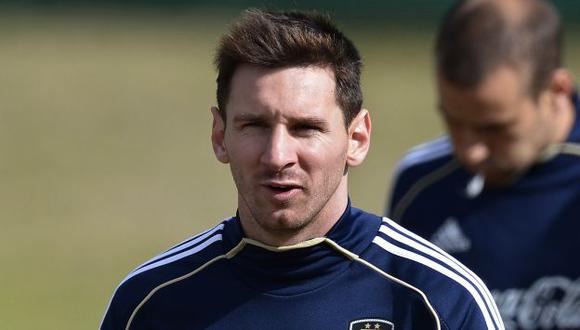 Messi cumplió con el Fisco. (AFP)