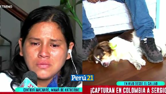 Madre de Katherine Gómez asegura que su mascota extraña a su hija. (Imagen: América TV)