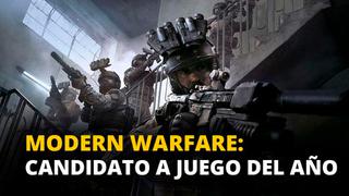 Modern Warfare: Candidato a juego del año [VIDEO]