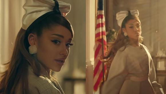 (Fotos: IG/ @)Ariana Grande estrena polémica canción a días de las elecciones en Estados Unidos. (Foto: captura de video)