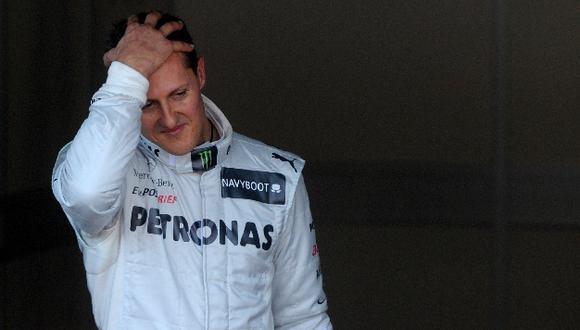 Michael Schumacher quedaría parapléjico. (AFP)