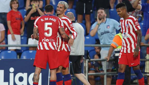 Atlético de Madrid por 3-0 sobre Getafe por LaLiga Santander. (Foto: Agencias)