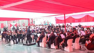 La Orquesta Sinfónica Nacional ofreció un concierto con los reclusos de Sarita Colonia