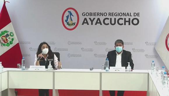 Ayacucho: anuncian que está encaminada la compra de 20 millones de la vacuna Sputnik-V (Foto: captura de pantalla)