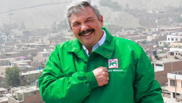 El candidato presidencial del PPC, Alberto Beingolea, irá a la contienda sin el respaldo de su lista de aspirantes al Congreso por Lima. (photo.gec)