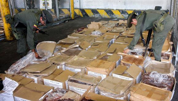 Se calcula que las autoridades colombiana incautan en promedio 1.275 toneladas de droga anualmente. (Foto: AFP)