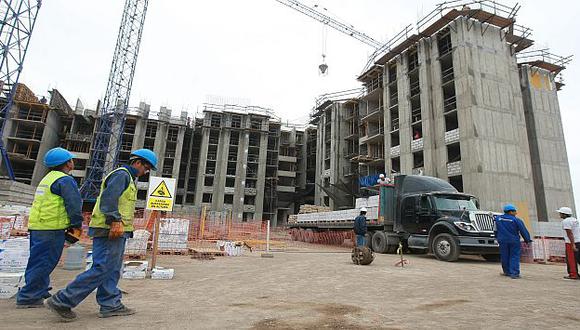 La construcción mantuvo su ágil ritmo del mes previo, al crecer un 14,7%. (USI)