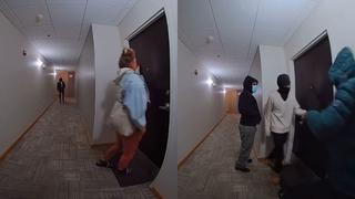 Mujer sufre asalto en su departamento, el video se hace viral, pero no hay ningún detenido