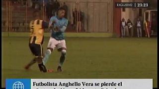 Anghello Vera no jugará por el resto del año por culpa de un jugador de Sporting Cristal
