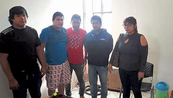 Trujillo: Caen cinco presuntos miembros de los ‘marcas’ de alto moche. (USI)