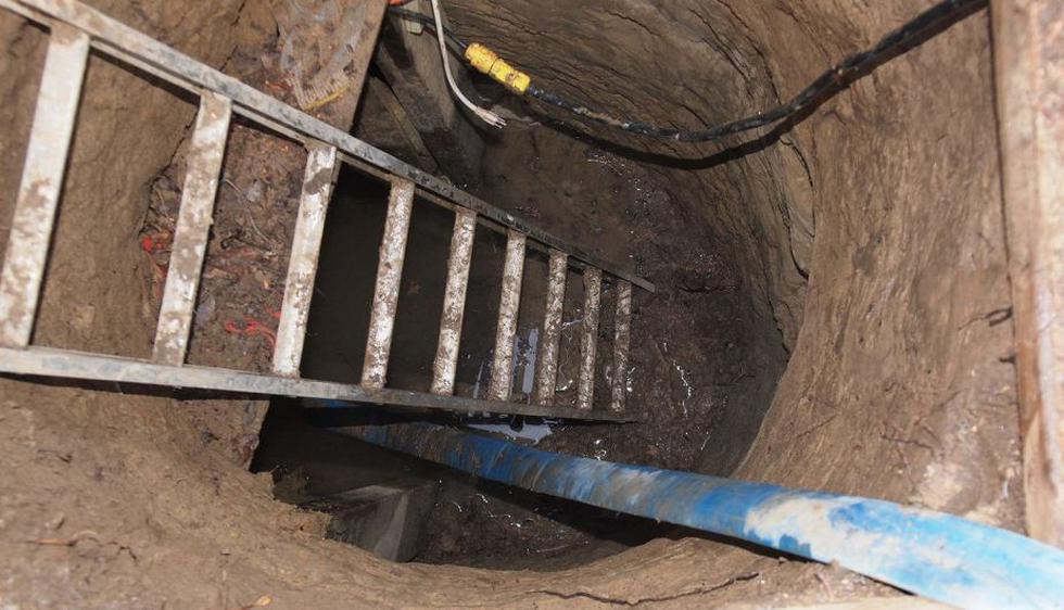 El túnel fue descubierto en enero, pero recién se conoció la noticia el lunes. (EFE)