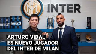 Arturo Vidal fue anunciado como el nuevo jugador del Inter tras dos temporadas en el Barcelona
