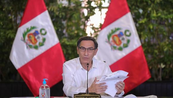 Martín Vizcarra anunció plan de intervención para replantear la forma de funcionar de los mercados en Lima. . (Foto: Presidencia)