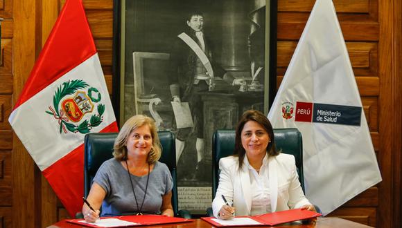 El Ministerio de Salud (Minsa) y Operación Sonrisa Perú firmaron un convenio que permitirá que la asociación trabaje con hospitales a escala nacional. (Foto: Minsa)