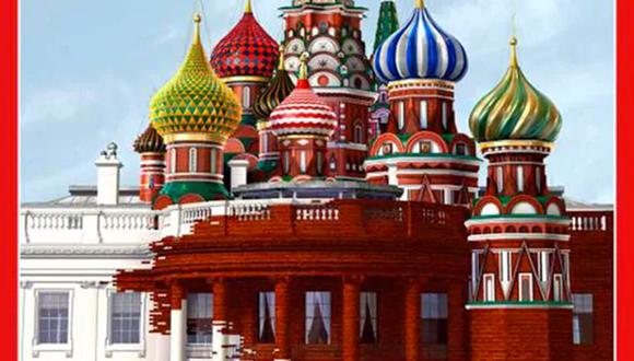 Revista Time dedica su portada al 'affaire' entre Estados Unidos y Rusia (Time)