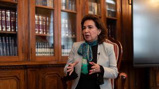 Elvia Barrios tras designación de Betssy Chávez como premier: “Necesitamos una persona conciliadora”