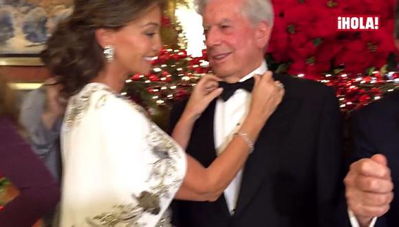 El divertido ‘mannequin challenge’ de Isabel Preysler y Mario Vargas Llosa. (Captura de video)