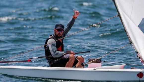 Jean Paul de Trazegnies ganó el primer lugar del Campeonato Mundial de Sunfish 2023. (Foto: Instagram)