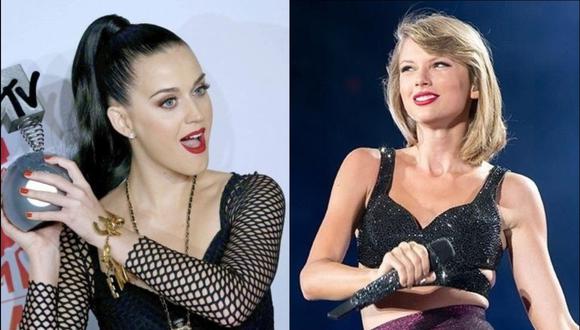 Katy Perry y Taylor Swift han hecho historia con sus videoclips, que han superado los dos mil millones de reproducciones en YouTube. (Foto: EFE)