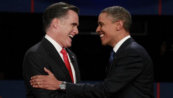 'PRIMER ROUND’. Mitt Romney se mostró más agresivo y contundente que Obama en el primer debate. (Reuters)