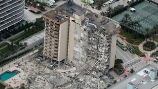 Miami: derrumbe en edificio de 12 pisos deja un muerto y varios heridos