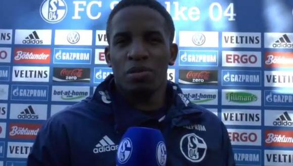Jefferson Farfán habló para el canal de televisión del Schalke 04.