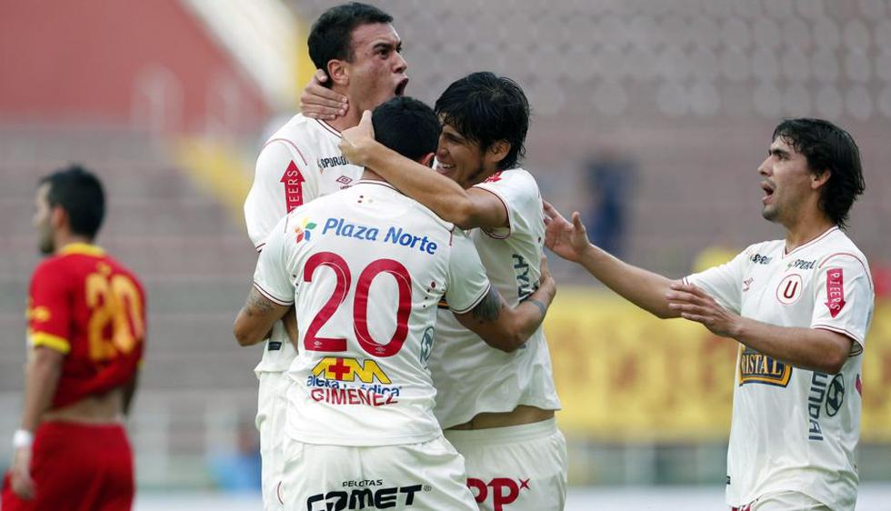 Universitario de Deportes venció 3-1 al Deportivo Anzoátegui y clasificó a la segunda fase de la Copa Sudamericana. (AFP)
