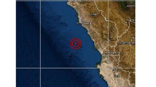 Sismo de magnitud 3,6 se reportó en Cañete, según IGP
