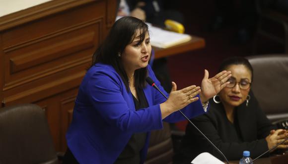La congresista exigió que "se respete el debido proceso" en el caso de Keiko Fujimori. (Perú21)