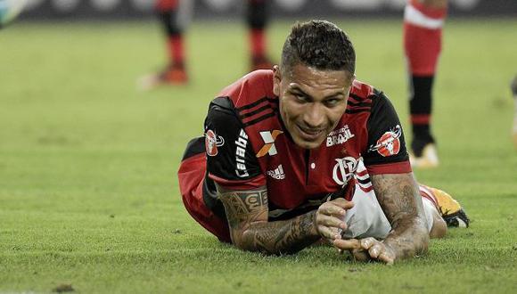 Paolo Guerrero tiene la esperanza de jugar la final de la Copa Sudamericana con el Flamengo. (Getty Images)
