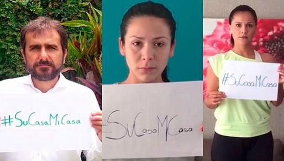 #SuCasaMiCasa Artistas se unen para mostrar su apoyo a Máxima Acuña. (Facebook Aministía Internacional Perú)