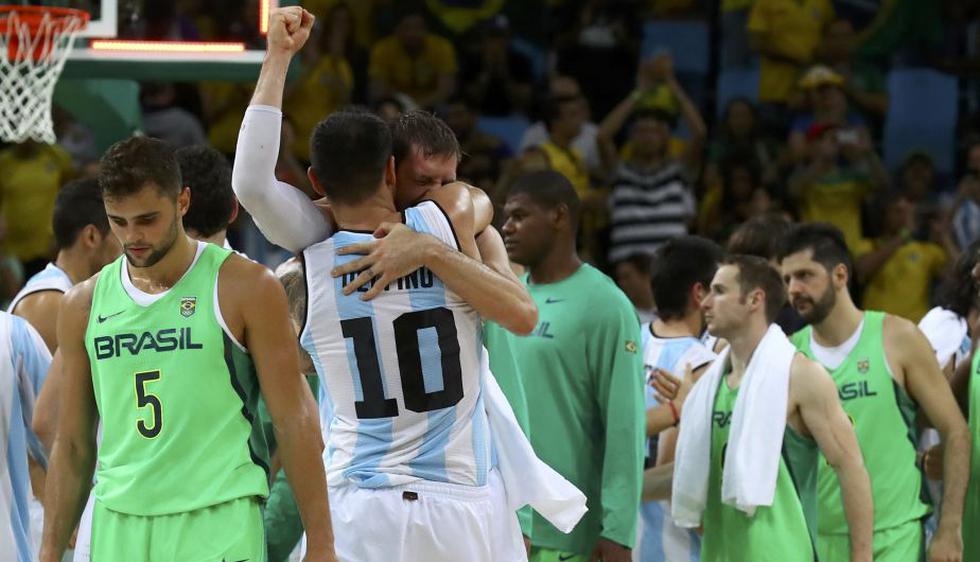 Río 2016: Argentina venció Brasil de las Olimpiadas y clasificó a cuartos de final. (Reuters)