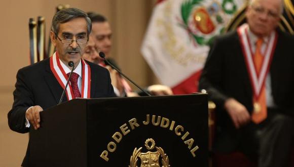 Duberlí Rodríguez es uno de los candidatos para reemplazar a César San Martín en la Corte Suprema. (Rafael Cornejo)