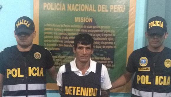 'Eracliyo' fue trasladado a Cusco y luego sera evacuado a la sede de la Dircote, en Lima, donde será investigado. (Foto: PNP)