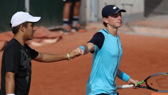 Ignacio Buse y Gonzalo Bueno perdieron la final de Roland Garros Junior. (Foto: Twitter)
