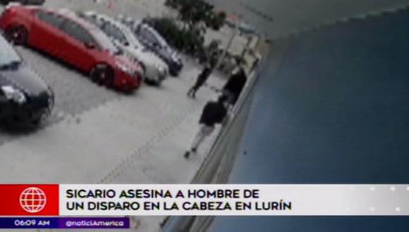 Un terrible crimen en plena vía pública. (Foto: Captura/América Noticias)